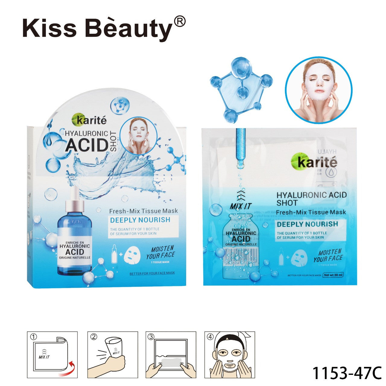 Mascarilla De Acido Hialuronico Karite
