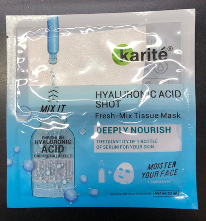 Mascarilla De Acido Hialuronico Karite