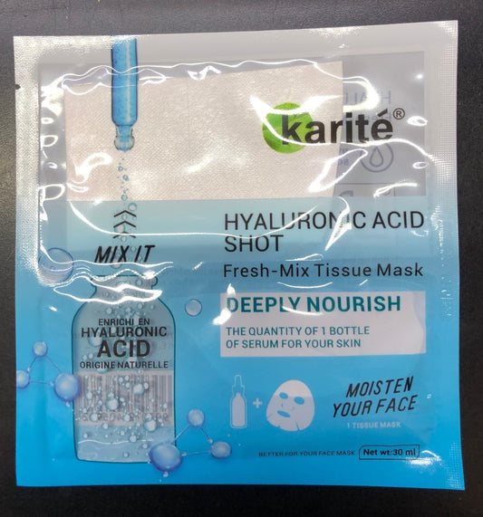Mascarilla De Acido Hialuronico Karite