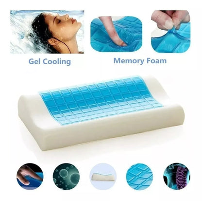 Almohada Ortopedica Memory Pillow En Gel