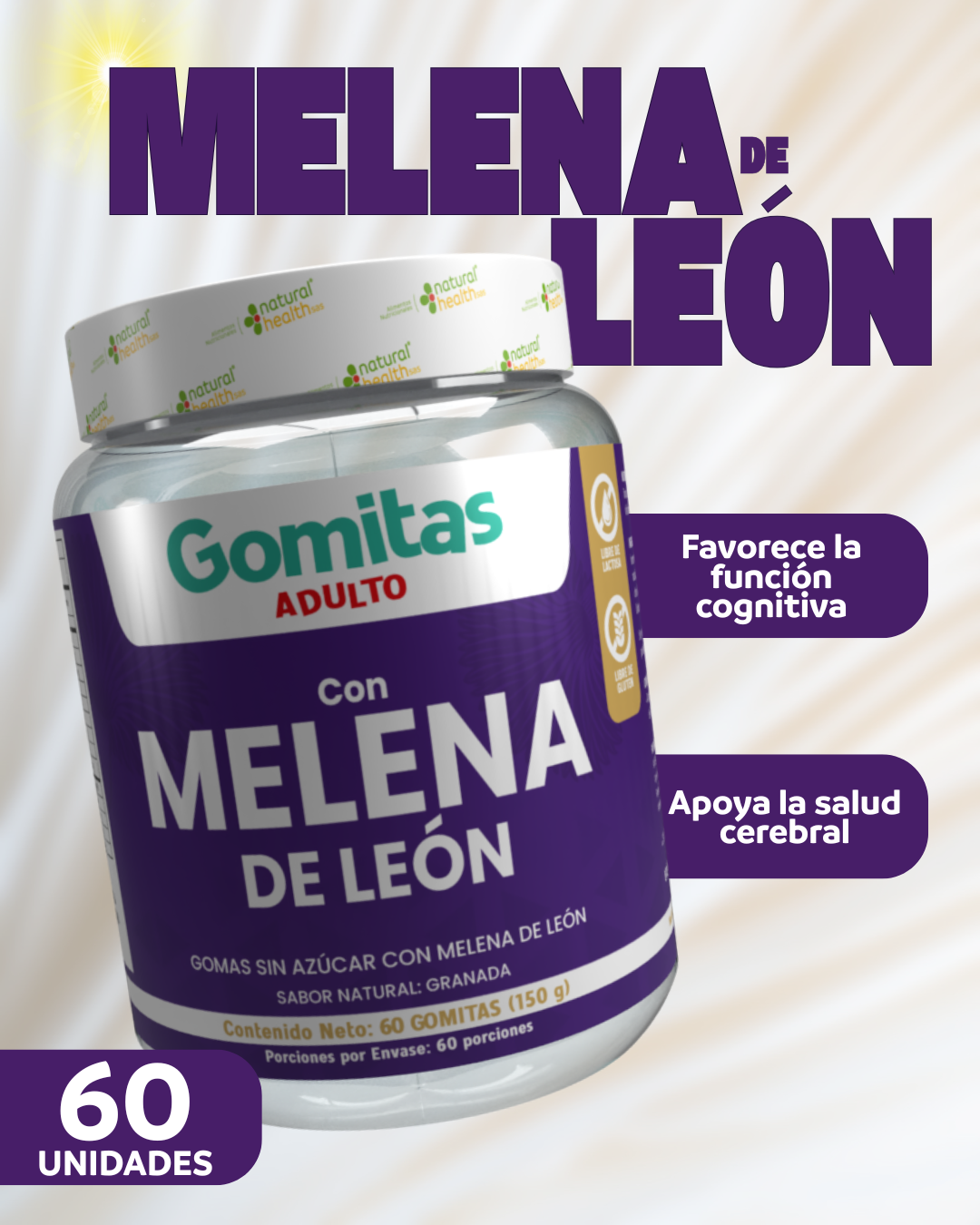 Gomas Melena De Leon X60