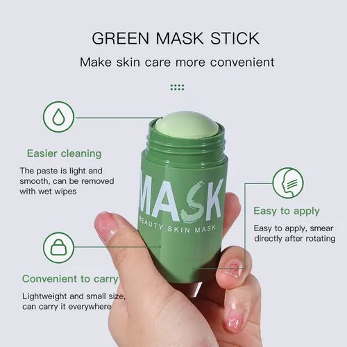 Mascarilla Facial Te Verde X2